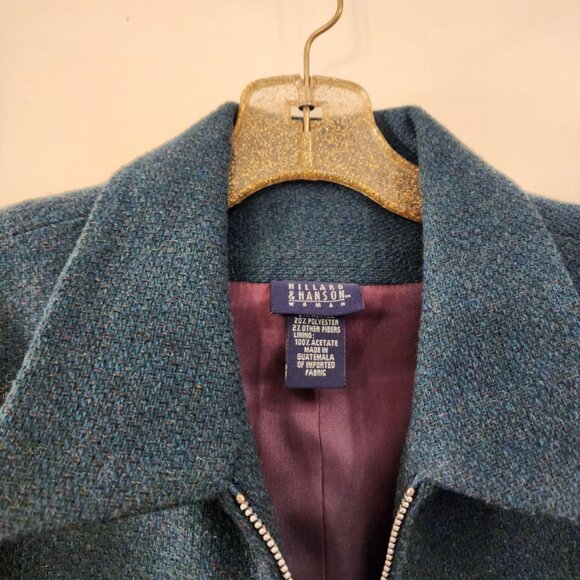 Hillard & Hanson Womens Size 18 Wool Blend Jacket - Picture 4 of 9